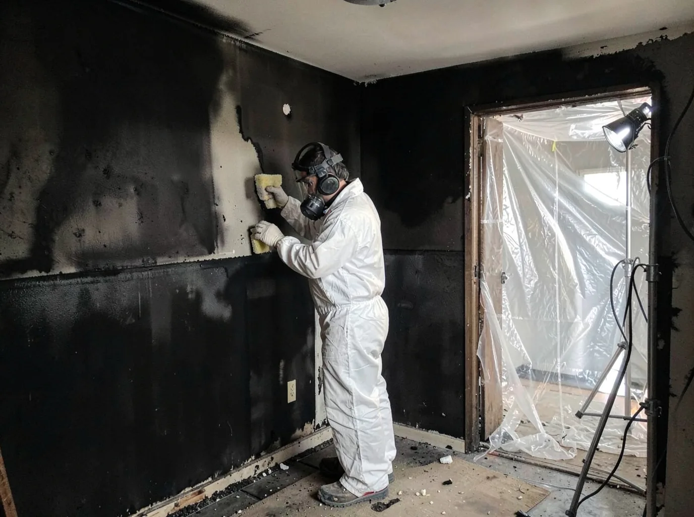 Fire Damage Restoration company in Bellefontaine, MS